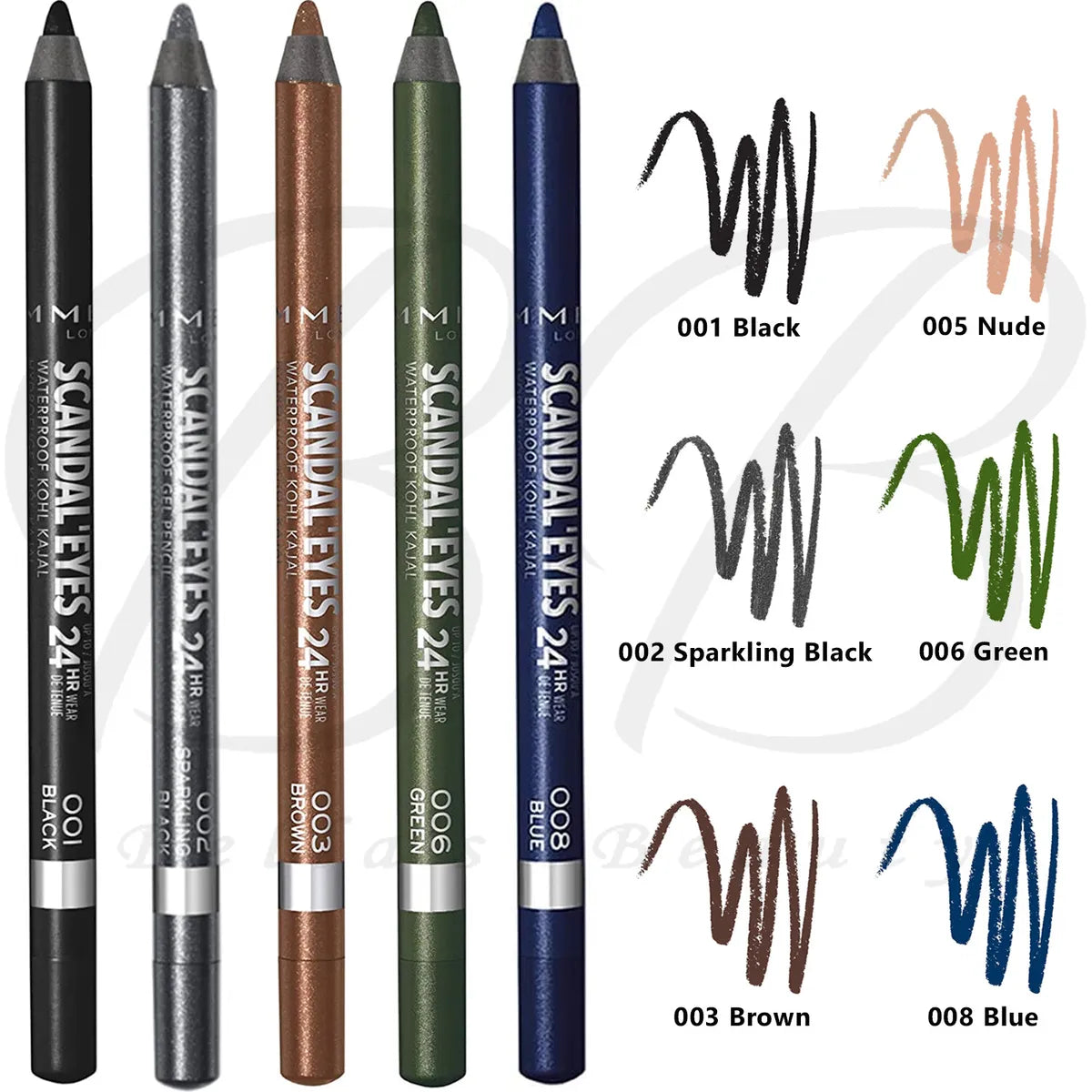 Rimmel scandal eyes 24hr waterproof kohl kajal - Medaid International