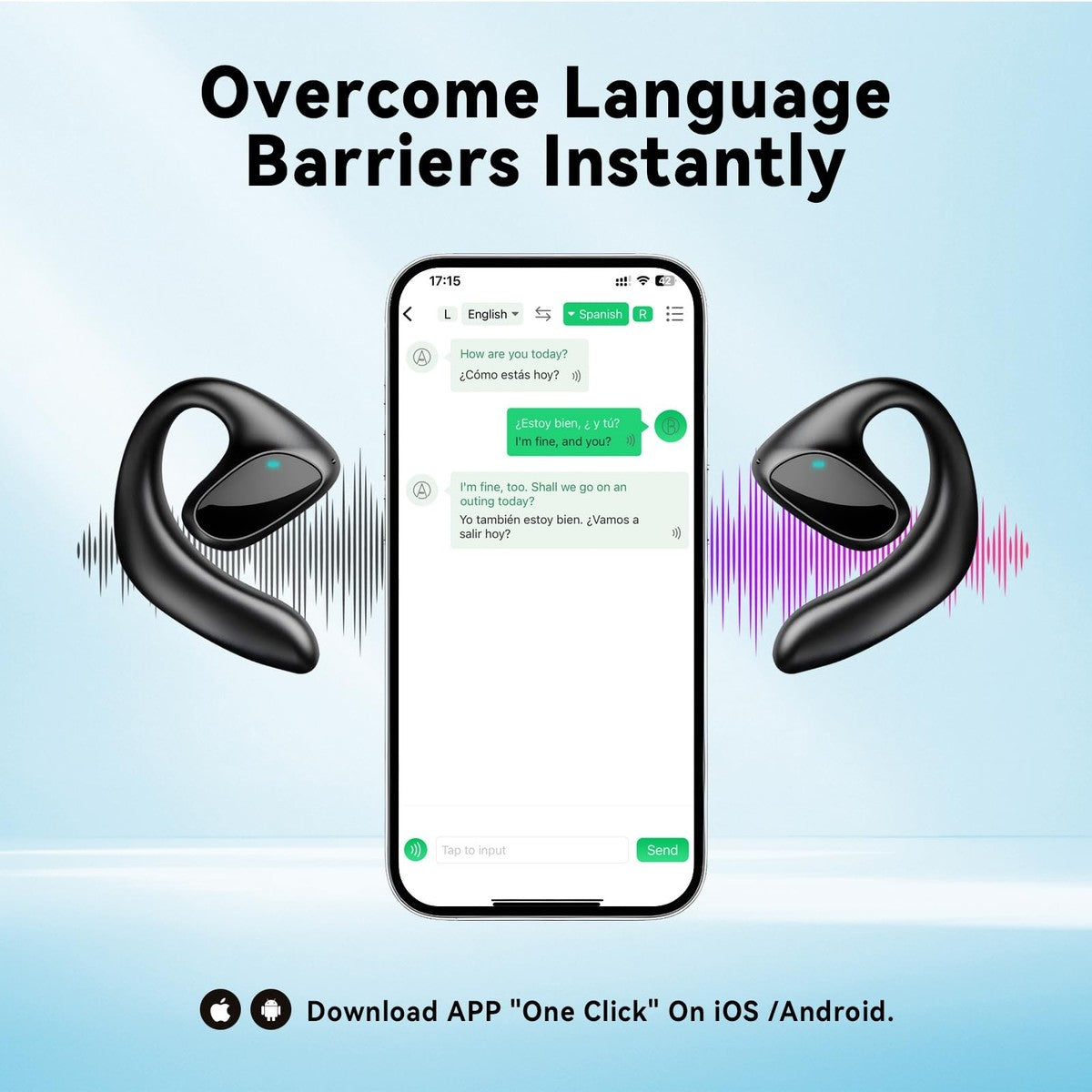 AI Smart H79 Translation Headphones