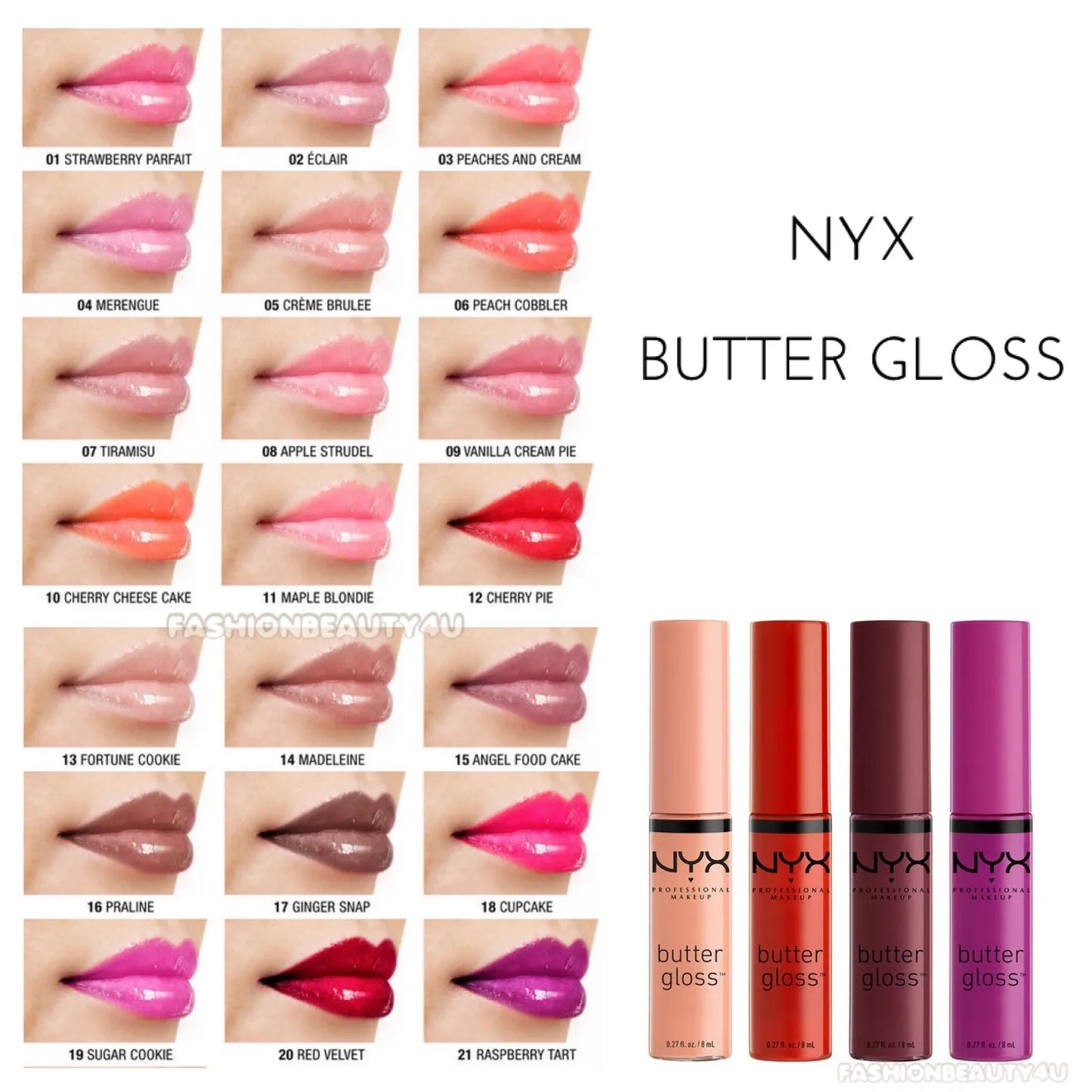 NYX Gloss BUTR GLOSS 8ml - Medaid International