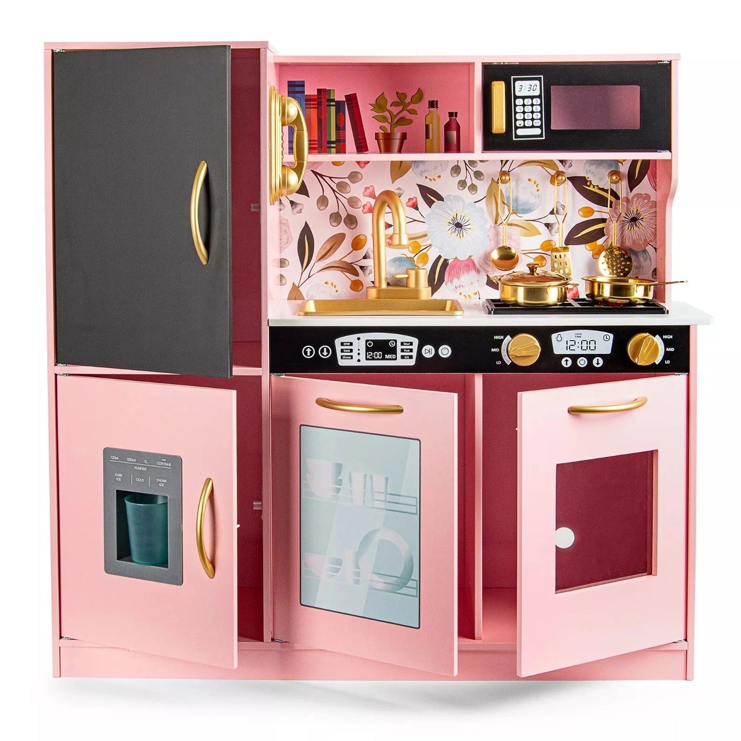 Wooden Play Kitchen for Kids