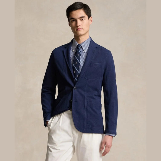 Polo Ralph Lauren Men's Navy Cotton Pique Sport Blazer | Polo Ralph Lauren In Lebanon