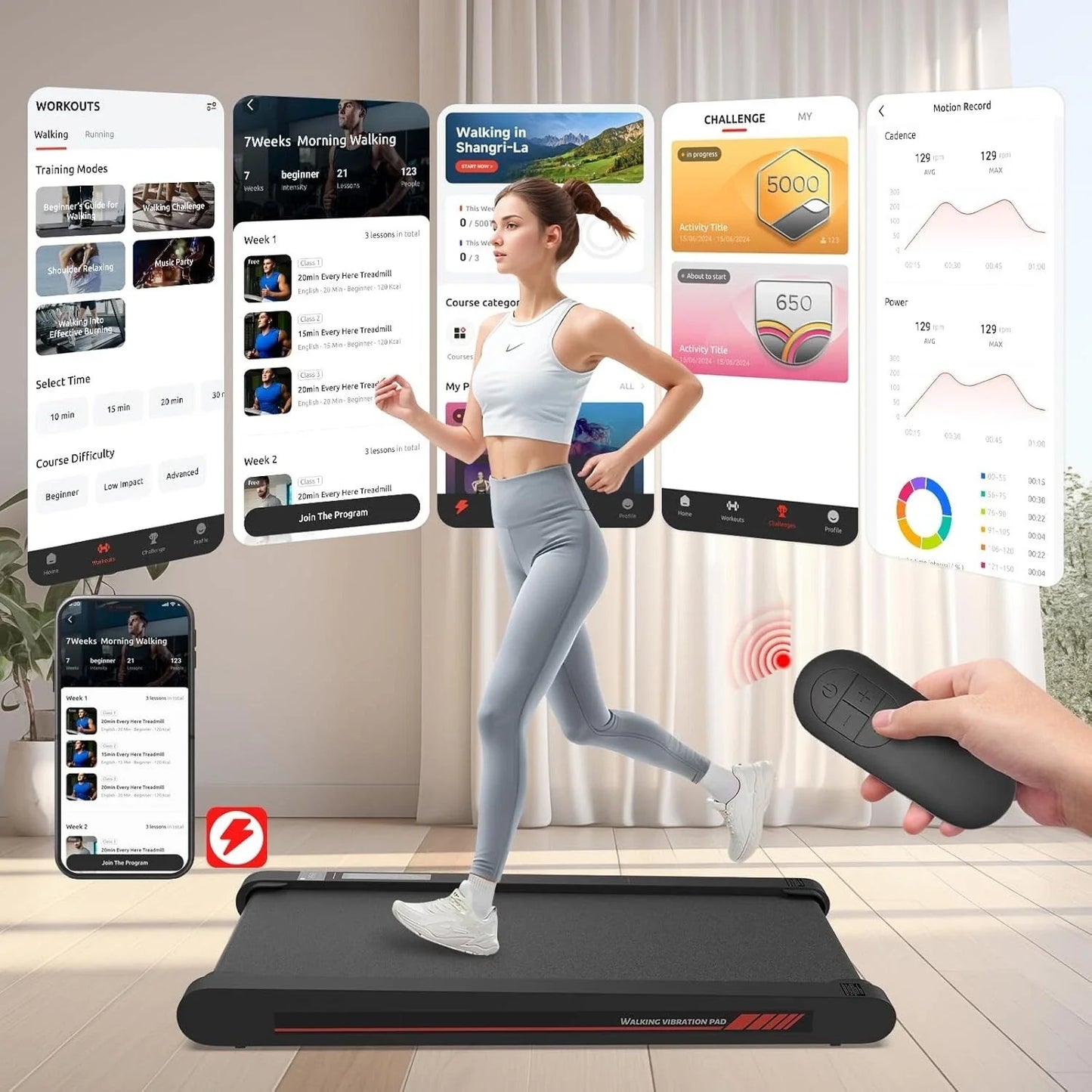 Vibration Walking Pad
