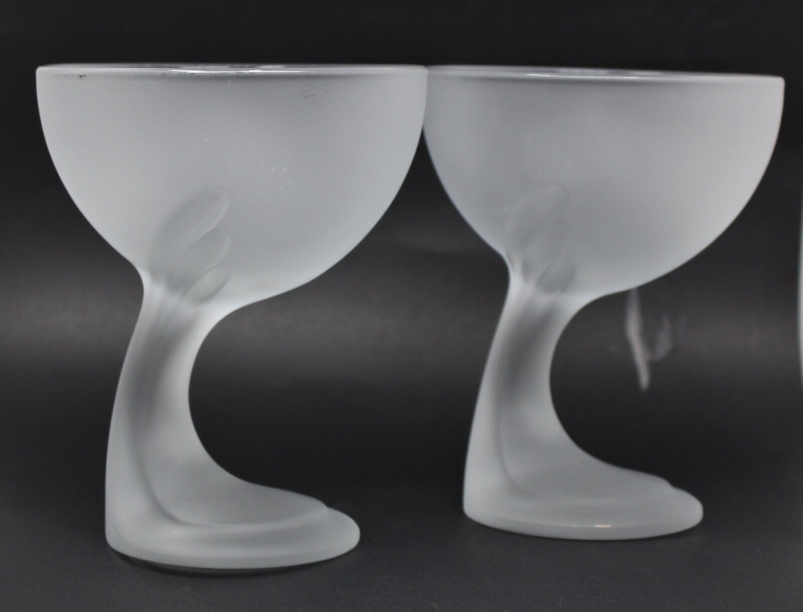 bormioli rocco Jerba Frosted Footed Dessert bowl set of 6 - 36cl