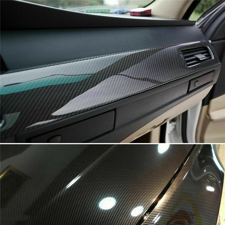 7D Carbon Fiber Vinyl Wrap, Self Adhesive Film, Waterproof Wrap Roll - Medaid International