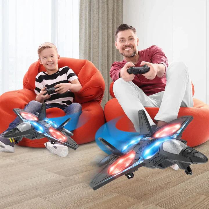 Aircraft Drone RC Plane with Light And Remote X2