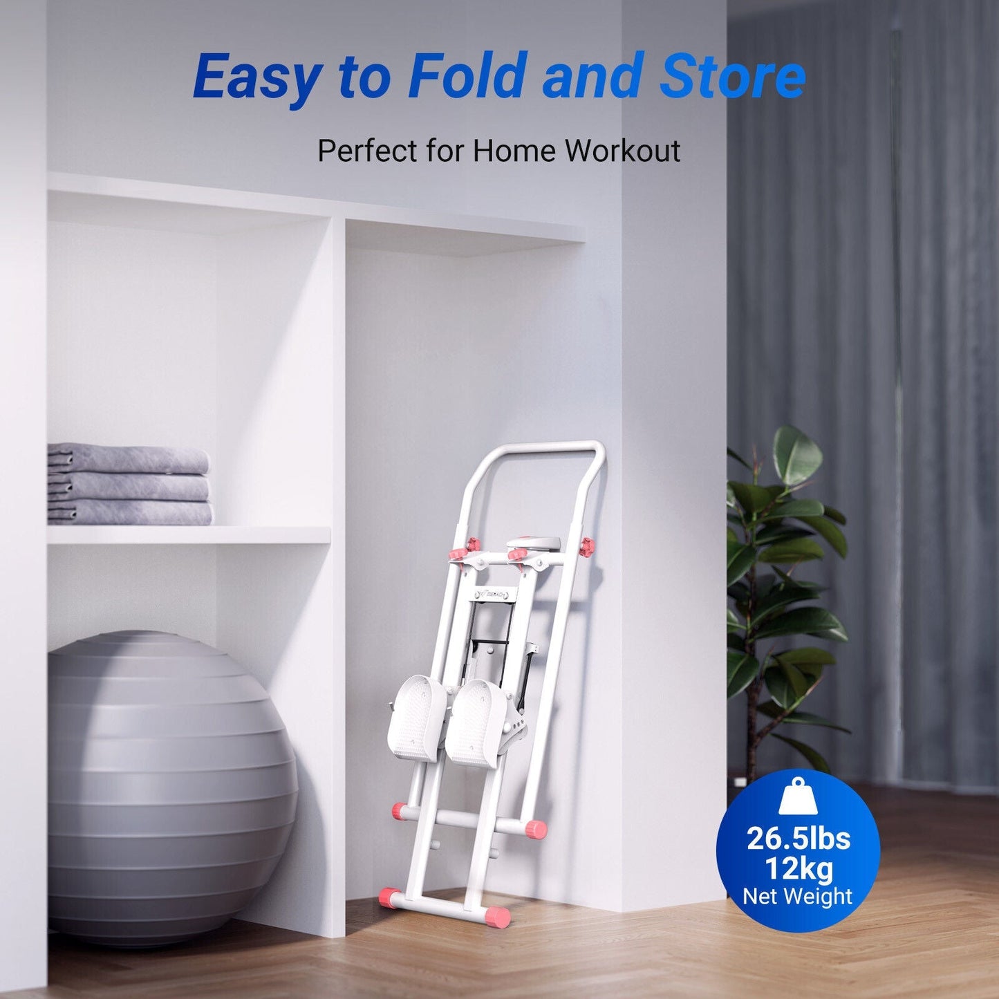Foldable Stair Stepper Machine