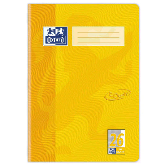 Oxford Touch School Notebook A4 L26 Squared Wide Margin 16 Sheets|Oxford In Lebanon