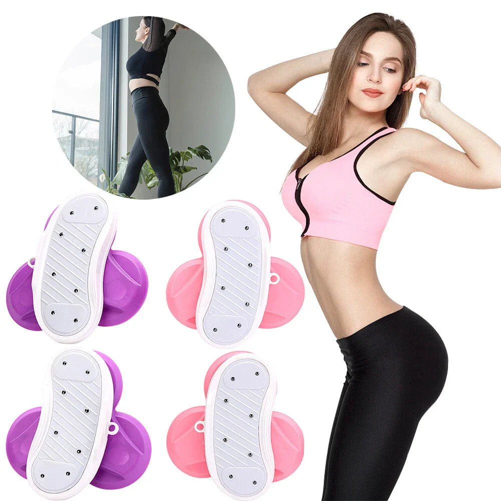 2Pcs Bodybuilding Workout Twist Board For women and men