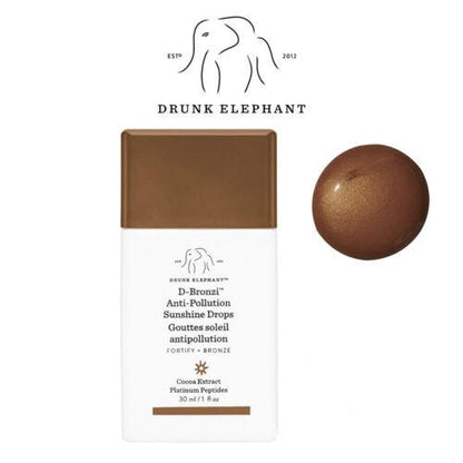 Drunk Elephant D-Bronzi™ Anti-Pollution Bronzing Drops With Peptides - Medaid International