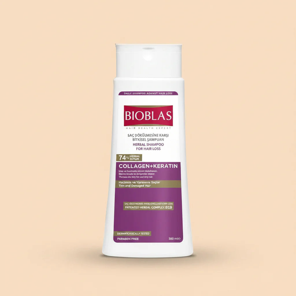 Bioblas Anti Hair Loss Shampoo (Collagen + Keratin) 360ml