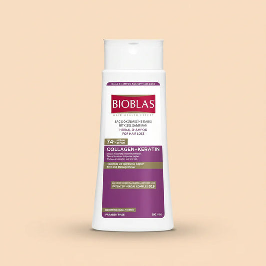Bioblas Anti Hair Loss Shampoo (Collagen + Keratin) 360ml