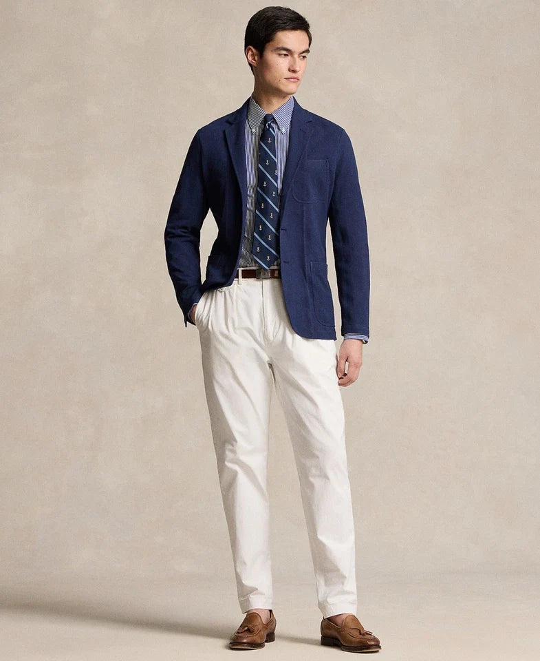 Polo Ralph Lauren Men's Navy Cotton Pique Sport Blazer | Polo Ralph Lauren In Lebanon
