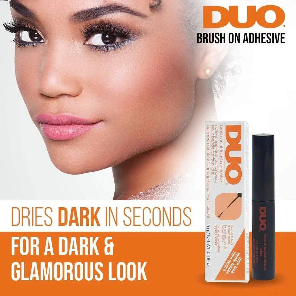 DUO Brush On - Striplash Adhesive, Dark Tone, 5g