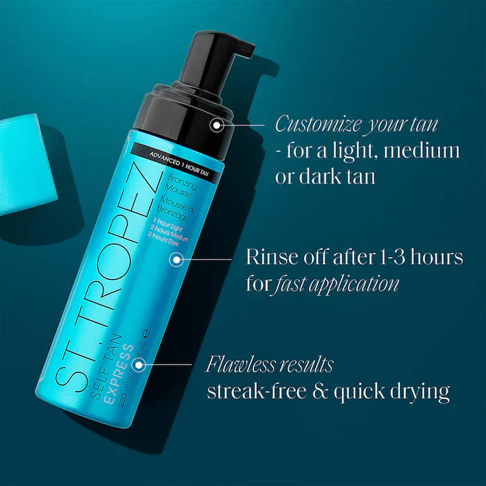 ST.TROPEZ BRONZING MOUSSE SELF TAN EXPRESS 200ML