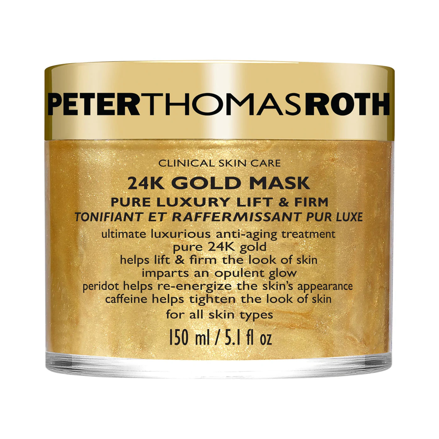 Peter Thomas Roth - 24K Gold Mask Pure Luxury Lift & Firm | 150 mL - Medaid International
