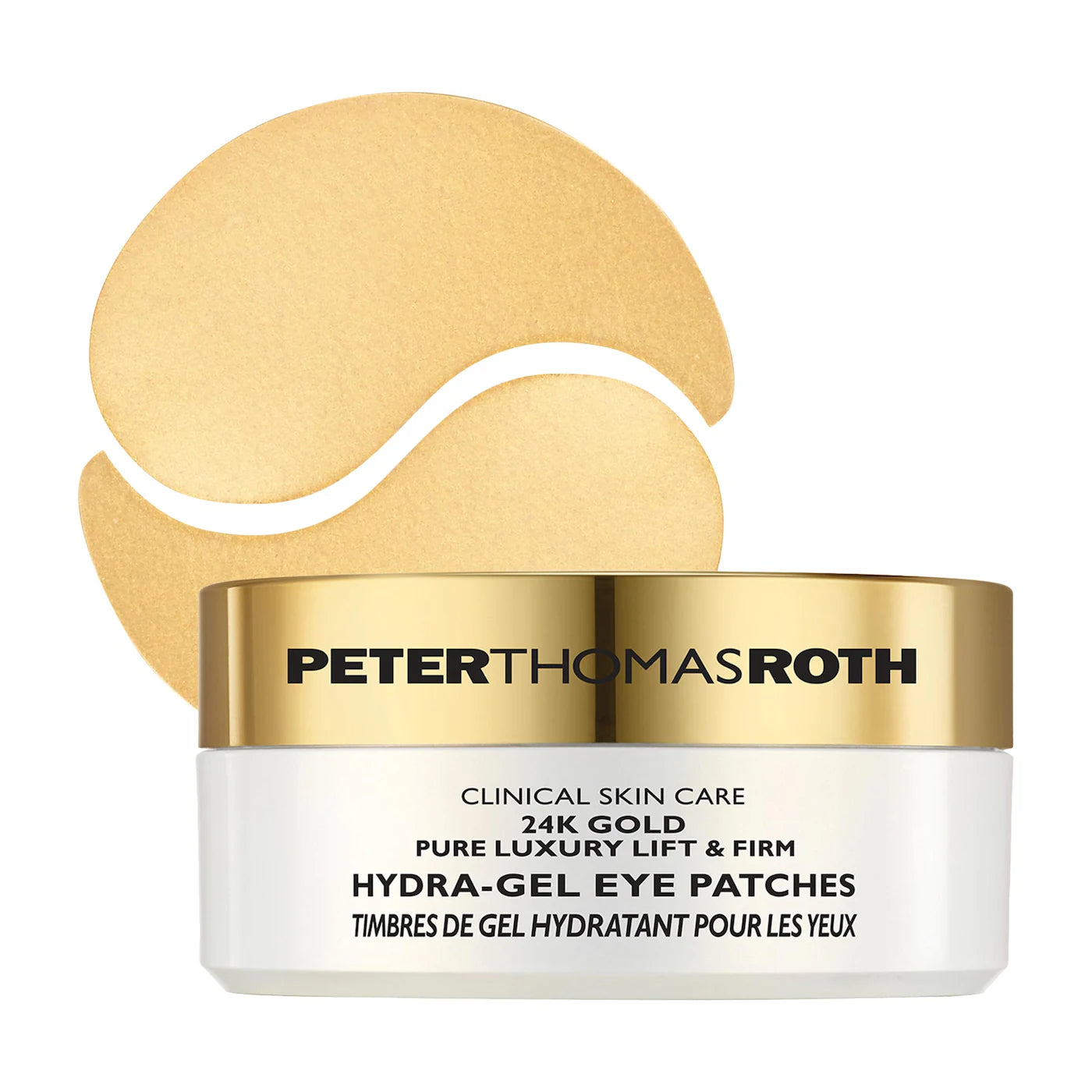 PETER THOMAS ROTH - 24K Gold Pure Luxury Lift & Firm EYE PATCHES | 30 pairs - 60 patches - Medaid International