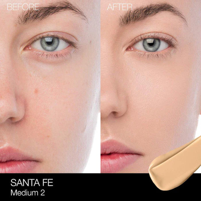 NARS  Natural Radiant Longwear Full Coverage FoundationSanta Fe - Medium 2 SANTA FE - M2 - medium with neutral undertones, and a peach tone