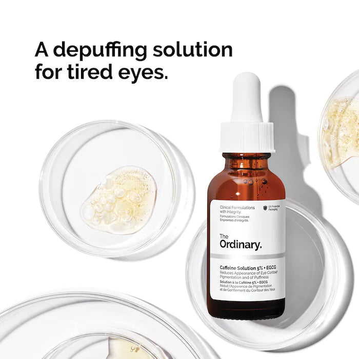The Ordinary Caffeine 5% + EGCG Depuffing Eye Serum 30 ML