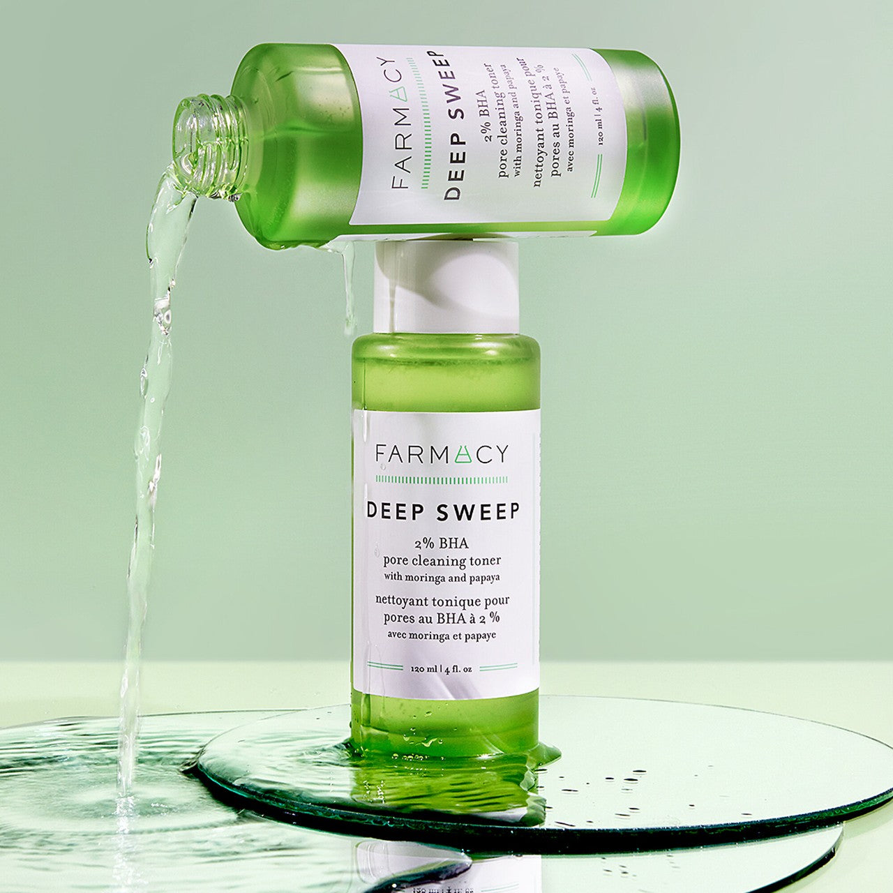 Farmacy - Deep Sweep 2% BHA Pore Cleaning Toner with Moringa + Papaya | 120 mL - Medaid International