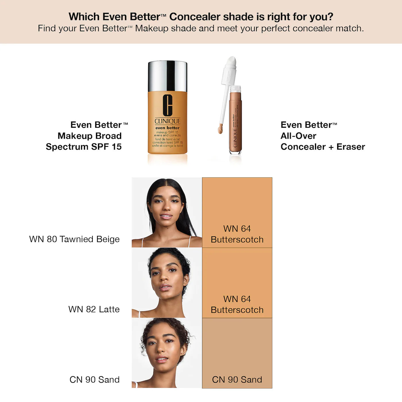 CLINIQUE - Even Better™ All-Over Concealer + Eraser | 6 mL - Medaid International