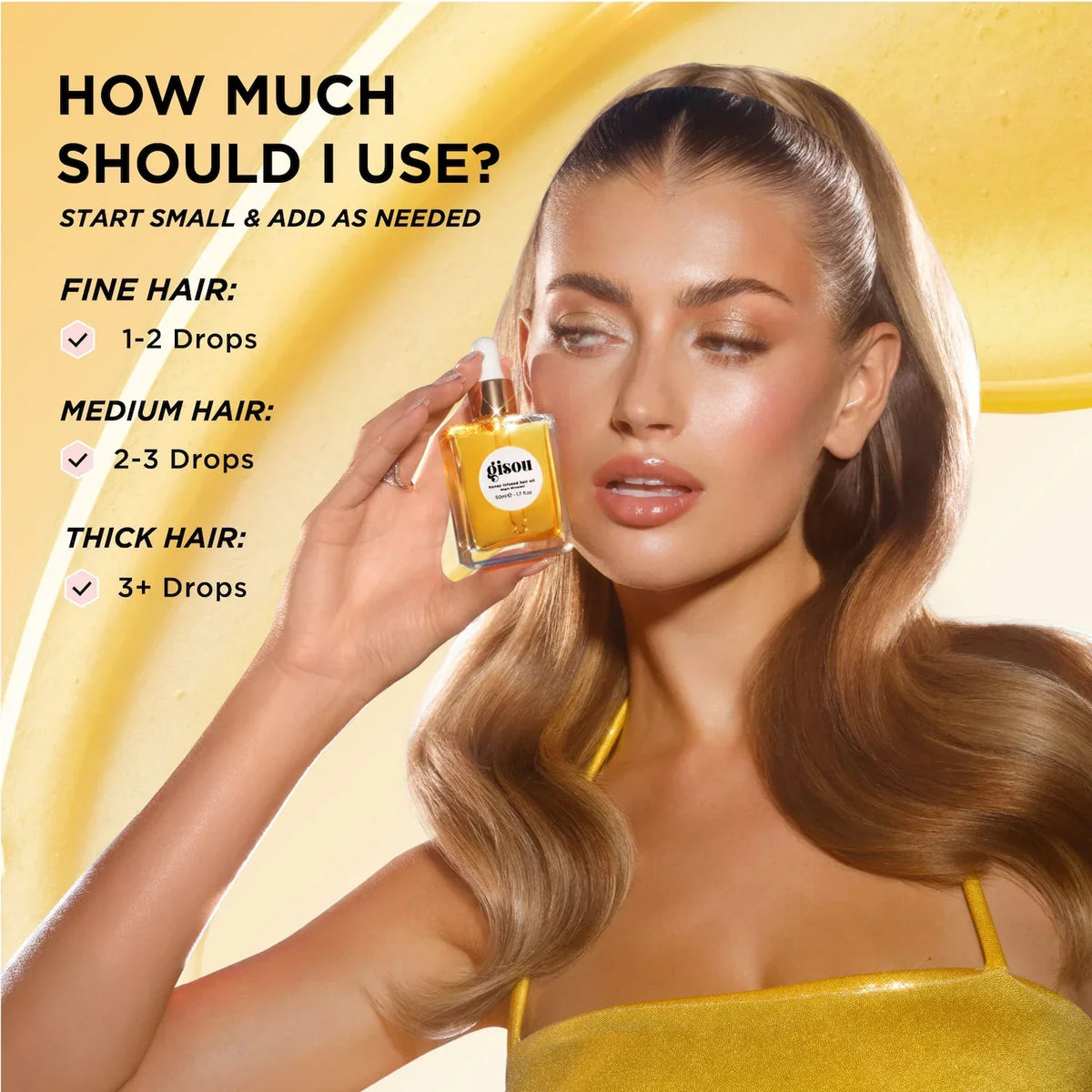 Gisou Honey Infused Hair Oil 50ml