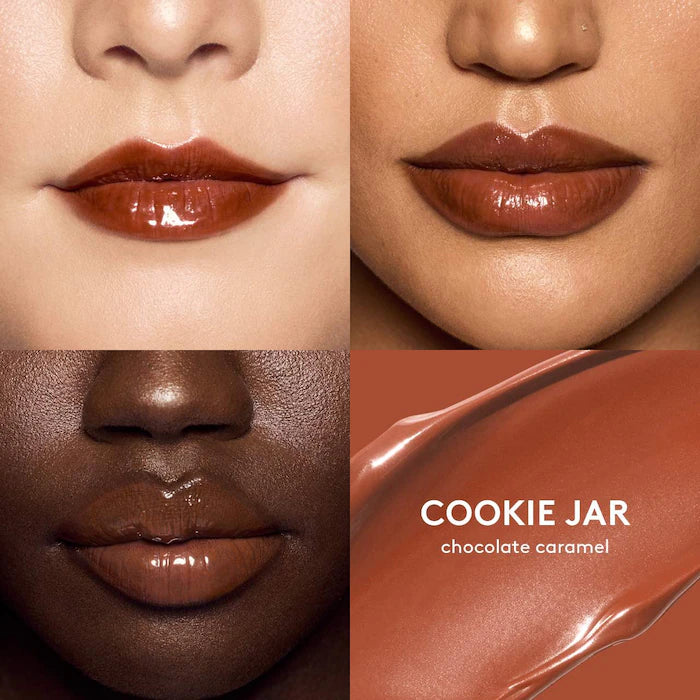 Fenty Beauty by Rihanna  Gloss Bomb Cream Color Drip Lip Cream-Color: Cookie Jar - chocolate caramel