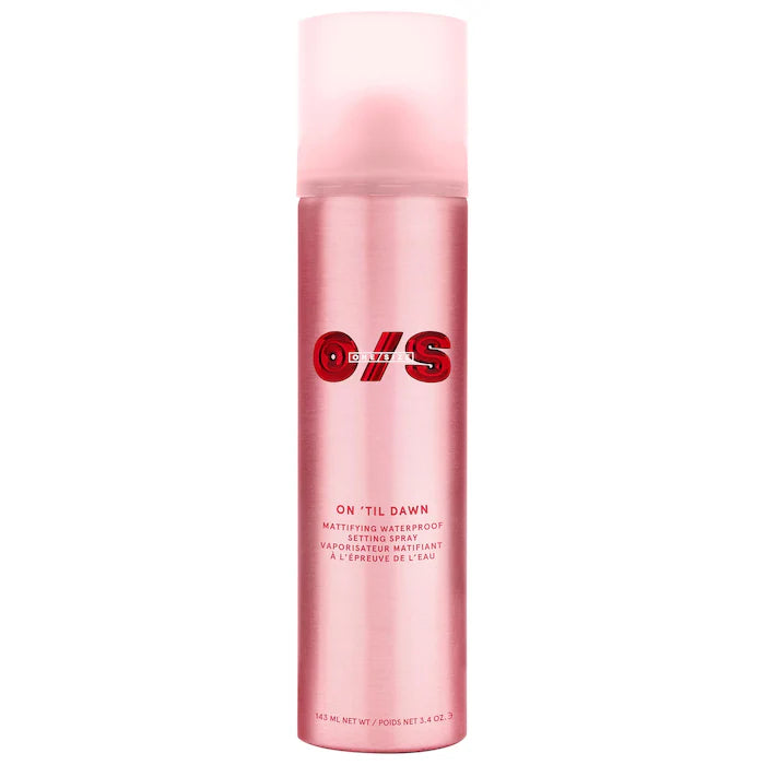 ONE/SIZE by Patrick Starrr 
Mini On 'Til Dawn Mattifying Waterproof Setting Spray-143ml