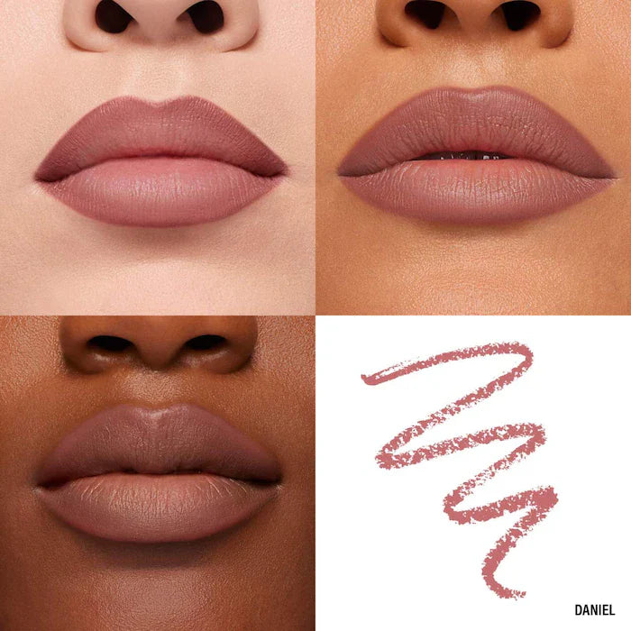 MAKEUP BY MARIO  Ultra Suede® Sculpting Lip PencilColor: Daniel - warm spiced brown
