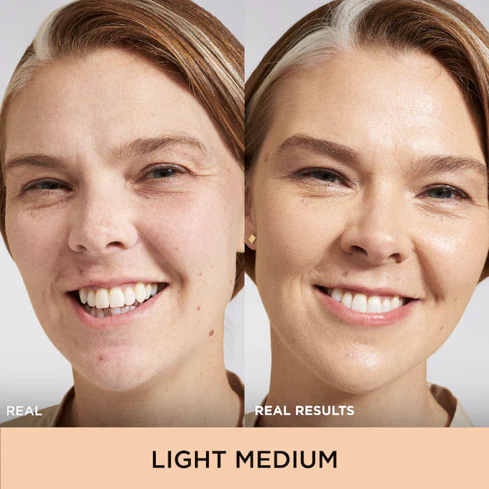 IT Cosmetics  CC+ Nude Glow Lightweight Foundation + Glow Serum with SPF 40 and Niacinamide Color: Light Medium