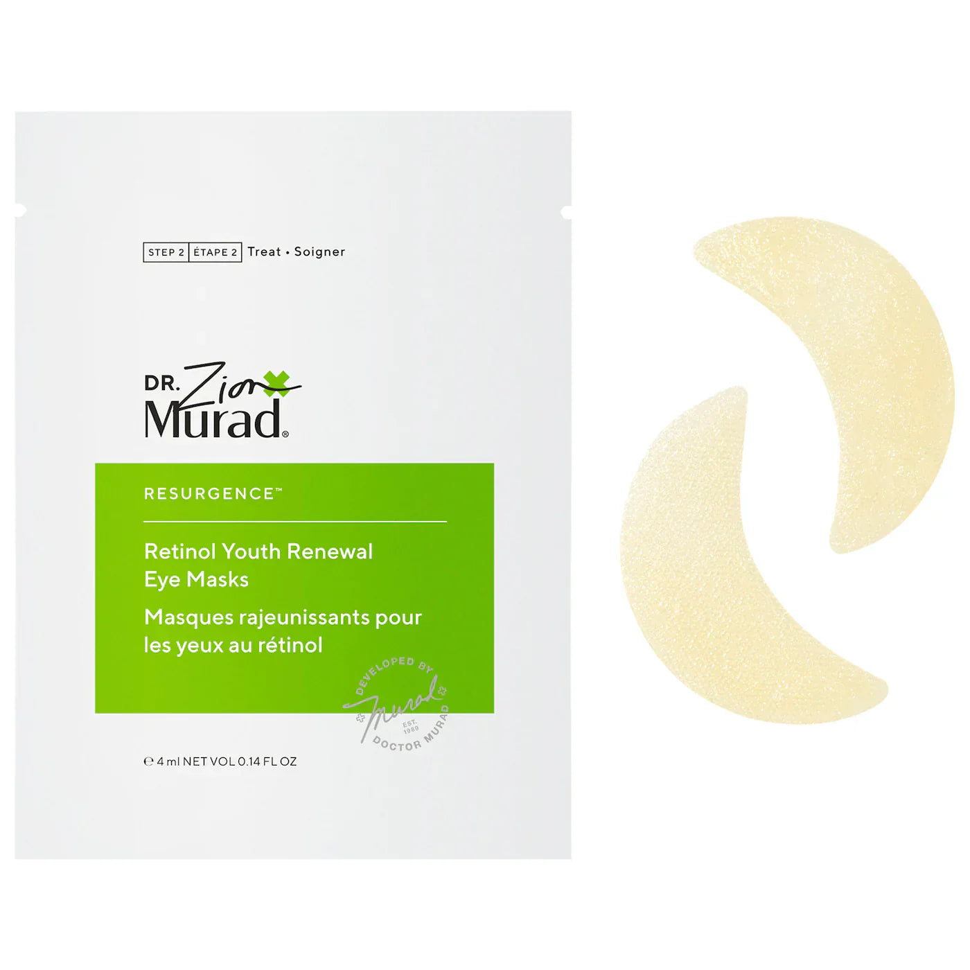 Murad - Retinol Youth Renewal Eye Masks | 1 Pair - Medaid International