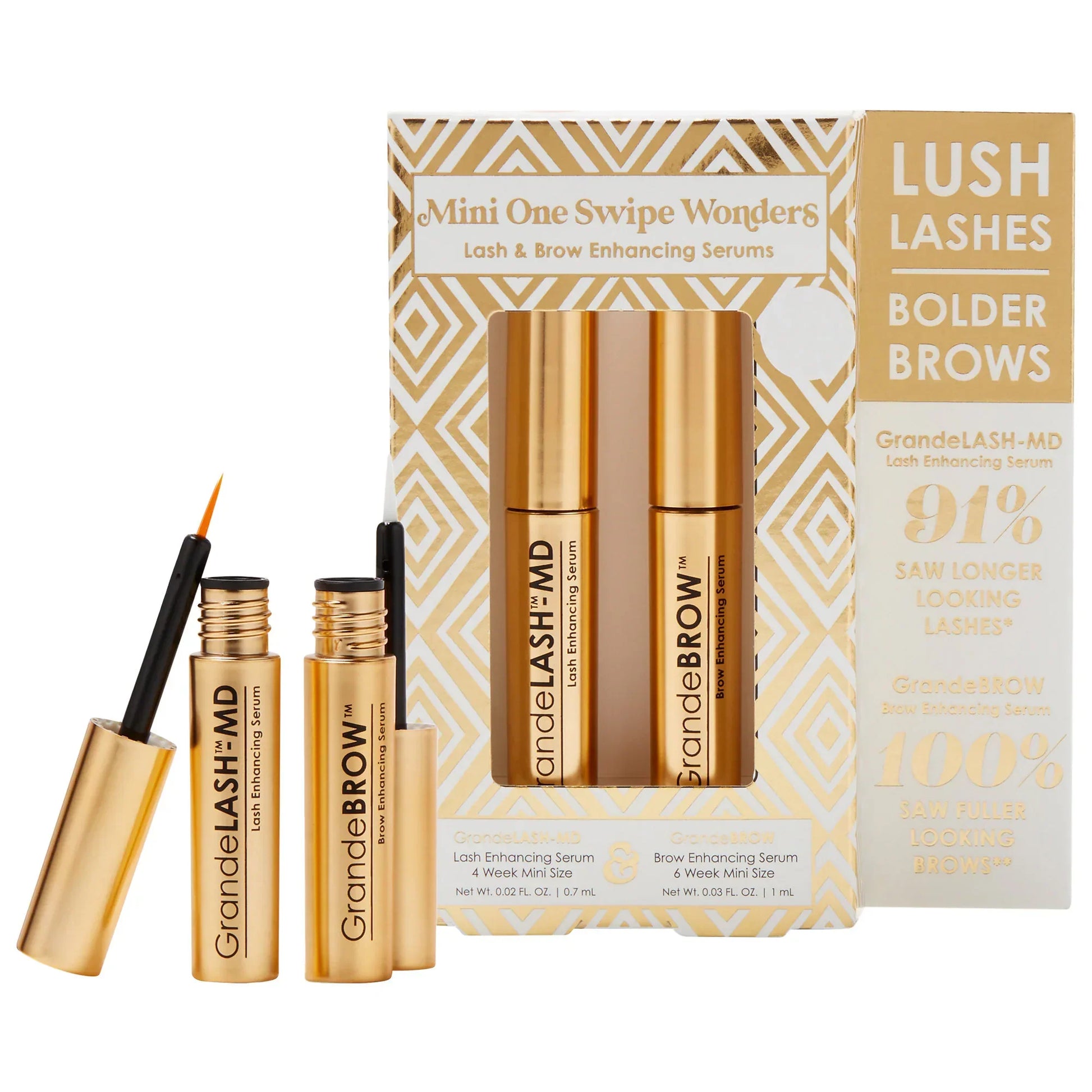Grande Cosmetics - Mini One Swipe Wonder Lash and Brow Set - Medaid International