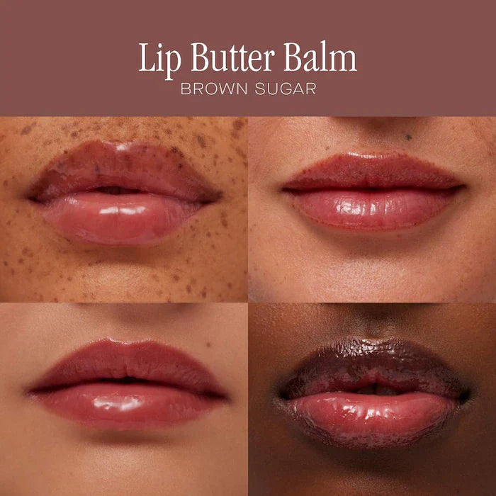 Summer Fridays  Lip Butter Balm Treatment for Hydration + Nourishing Shine-BROWN SUGAR