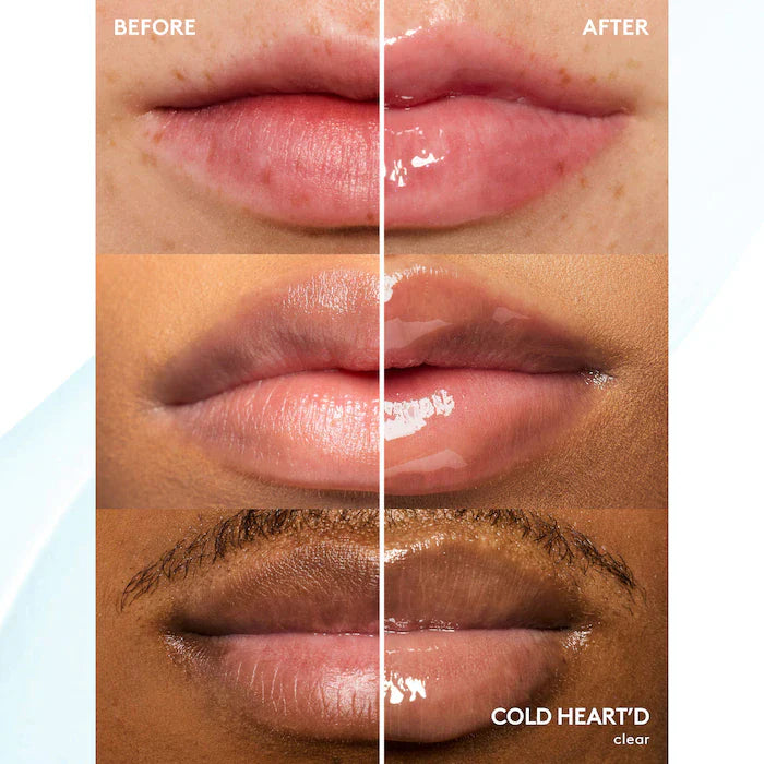Fenty Beauty by Rihanna  Gloss Bomb Ice Cooling Lip Gloss-Color: Cold Heart'd - clear