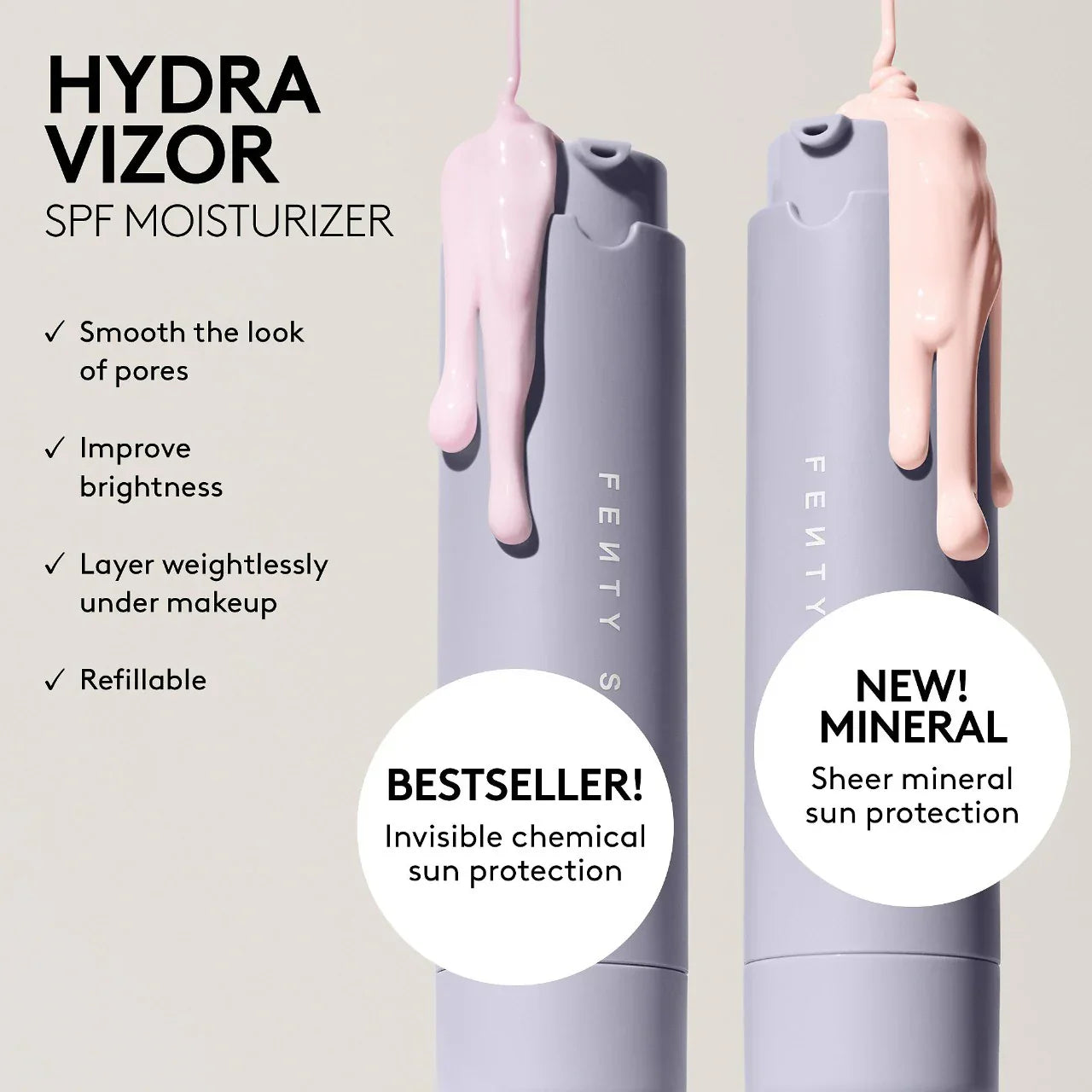Fenty Skin - Hydra Vizor Mineral SPF 30 Refillable Moisturizer | 30 mL - Medaid International