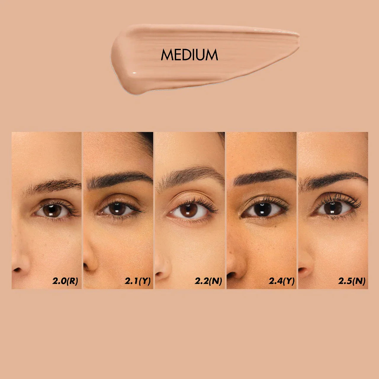 MAKE UP FOR EVER - HD Skin Smooth & Blur Undetectable Under Eye Concealer | 5 mL - Medaid International