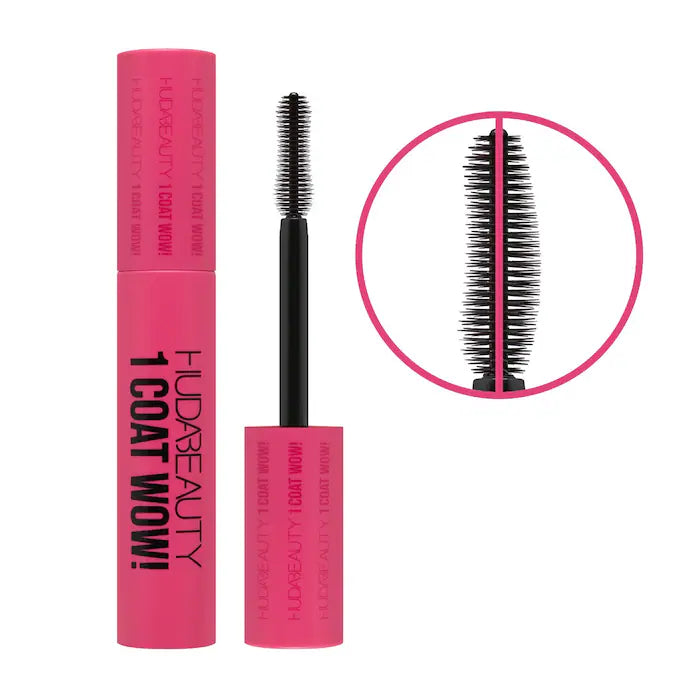Huda Beauty 1 Coat WOW! Extra Volumising and Lifting Mascara 10ml