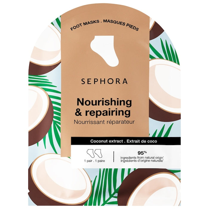 SEPHORA COLLECTION
Nourishing Foot Mask in Coconut + Lavender