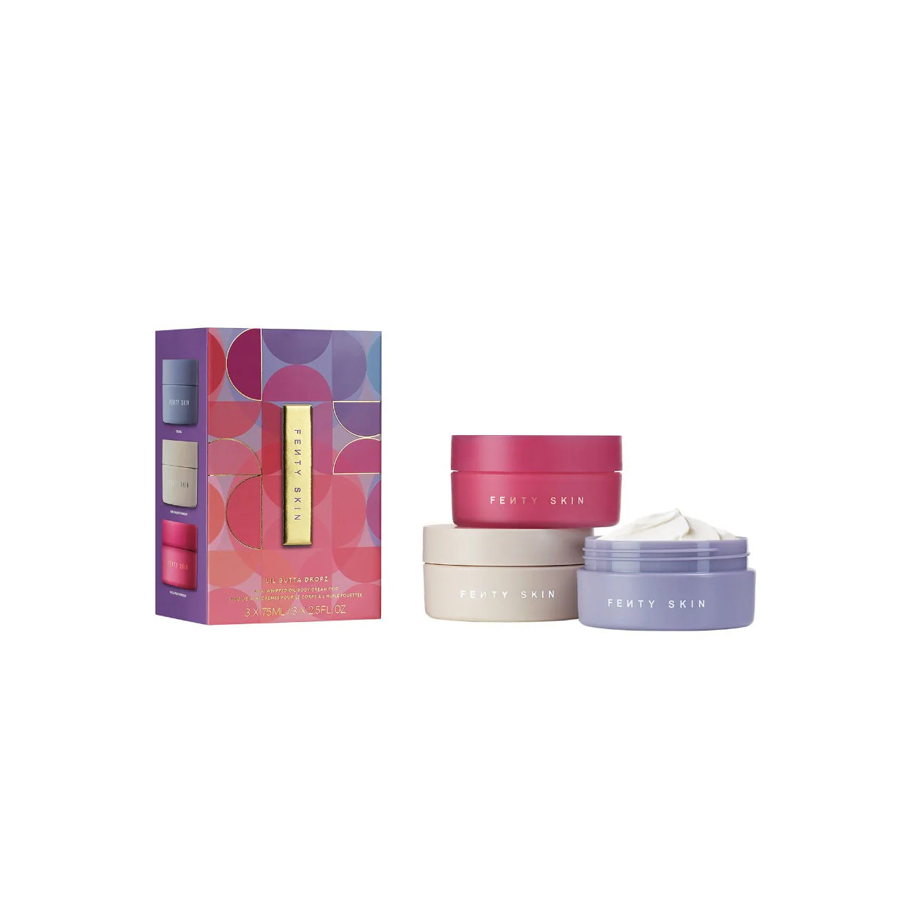 fenty-skin-lil-butta-dropz-mini-whipped-oil-body-cream-trio - Medaid International