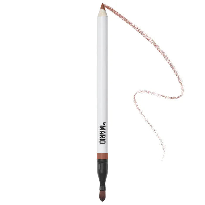MAKEUP BY MARIO  Ultra Suede® Sculpting Lip Pencil  Video  Color: Spiced Chai - neutral medium brown