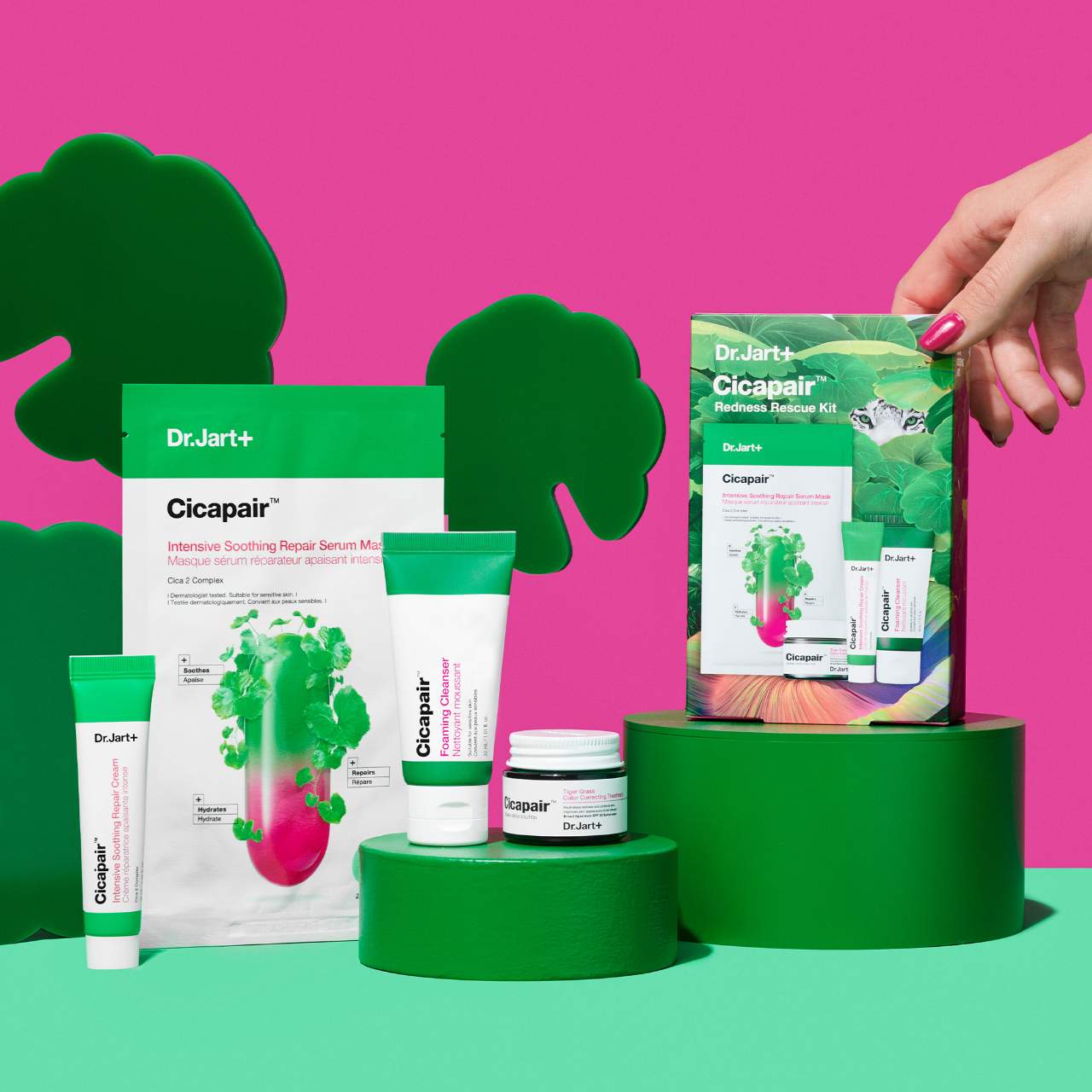 Dr. Jart+ - Cicapair™ Redness Rescue Kit for Sensitive Skin - Medaid International