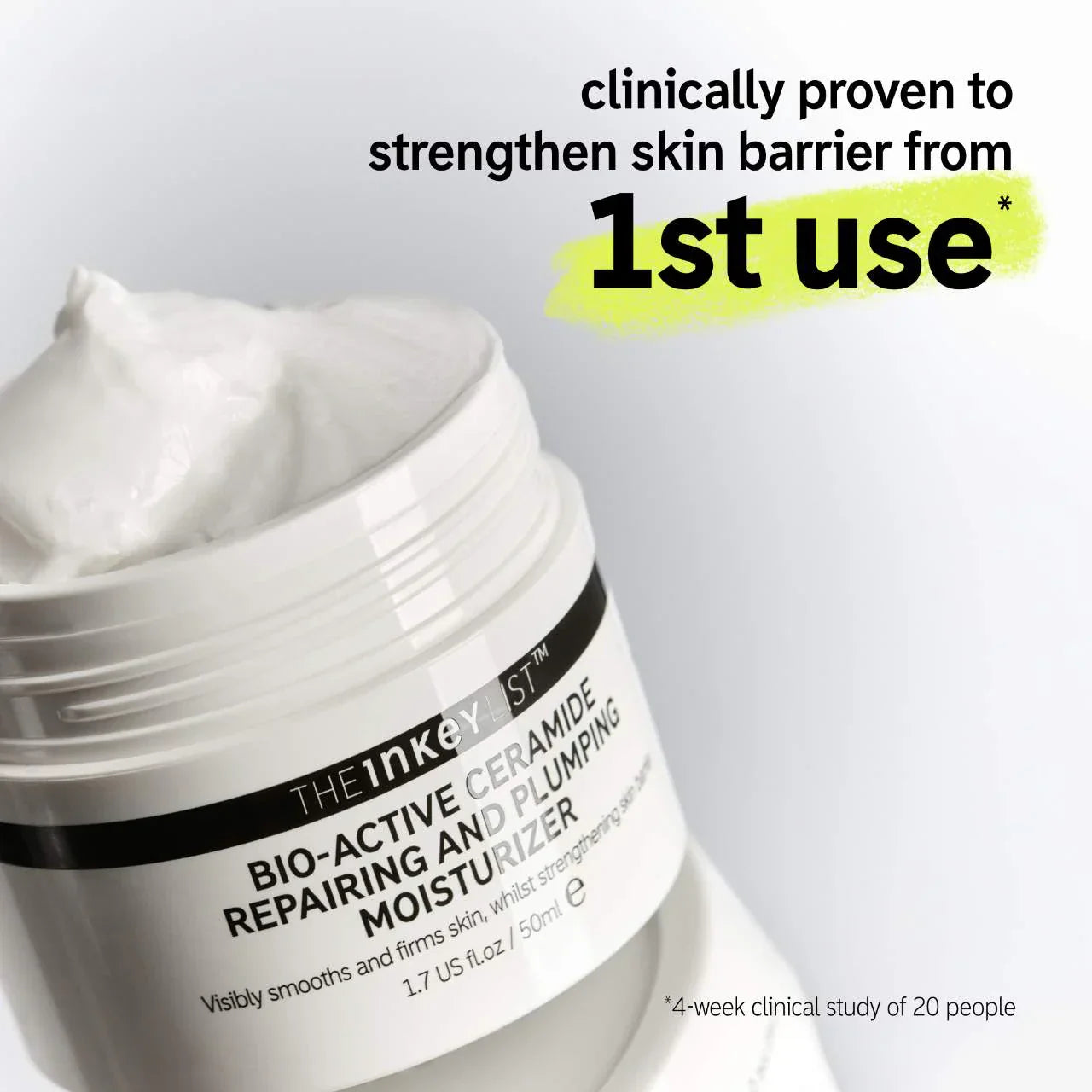 The INKEY List - Bio-Active Ceramide Repairing and Plumping Moisturizer + Barrier Strengthening | 50 mL - Medaid International
