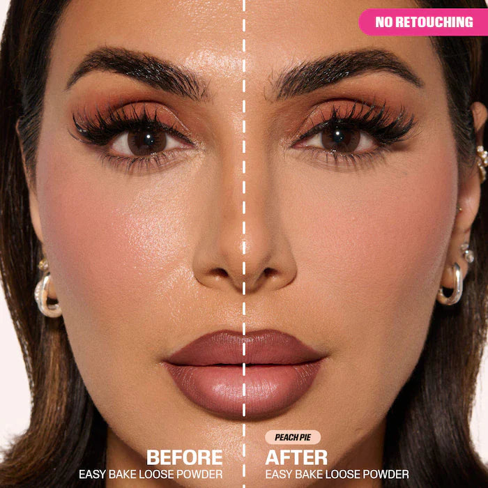 HUDA BEAUTY  Easy Bake Blurring Loose Baking & Setting Powder-PEACH PIE
