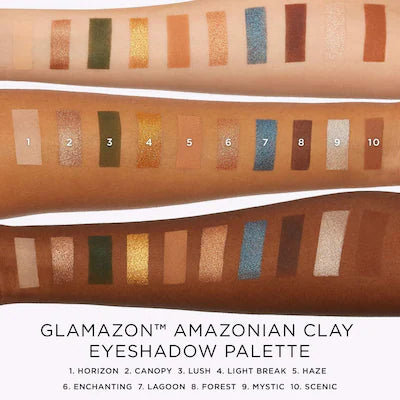 Tarte glamazon Amazonian clay eyeshadow palette
