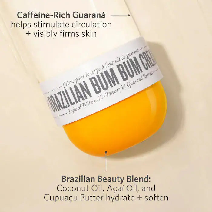 Sol de Janeiro  Brazilian Bum Bum Visibly Firming Refillable Body Cream with Caffeine-Rich Guaranà 150ML