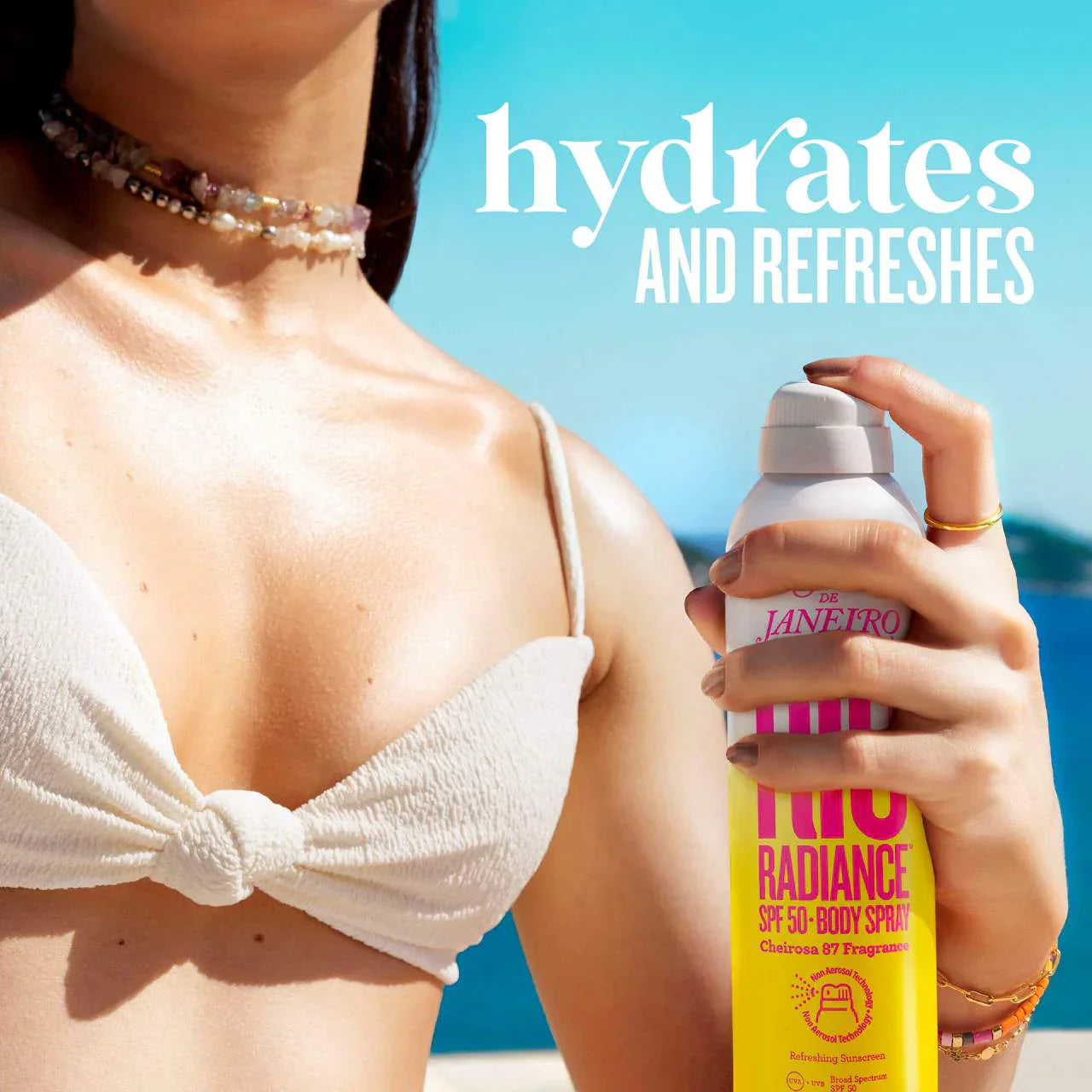 Sol de Janeiro - Rio Radiance™ SPF 50 Body Spray Sunscreen with Niacinamide | 200 mL - Medaid International