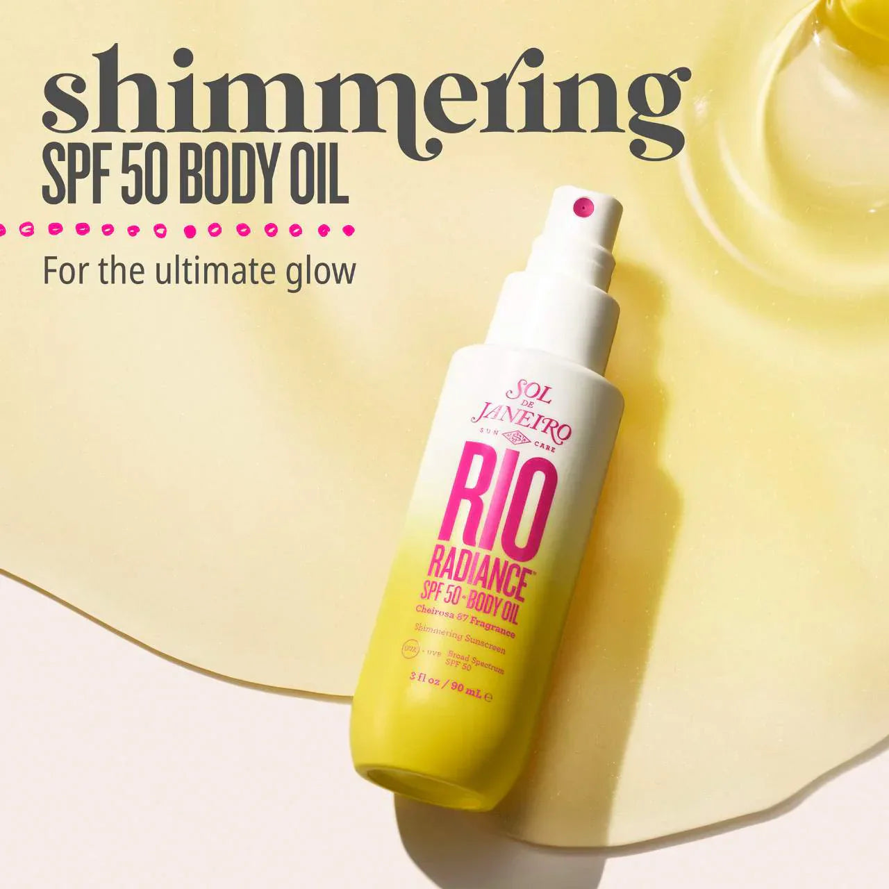 Sol de Janeiro - Rio Radiance™ SPF 50 Shimmering Body Oil Sunscreen | 90 mL - Medaid International