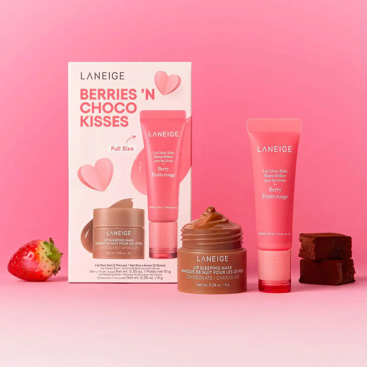 LANEIGE - Berries 'N Choco Kisses Set - Medaid International