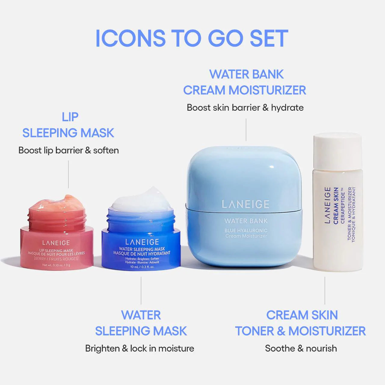 LANEIGE - Icons To Go Set - Medaid International