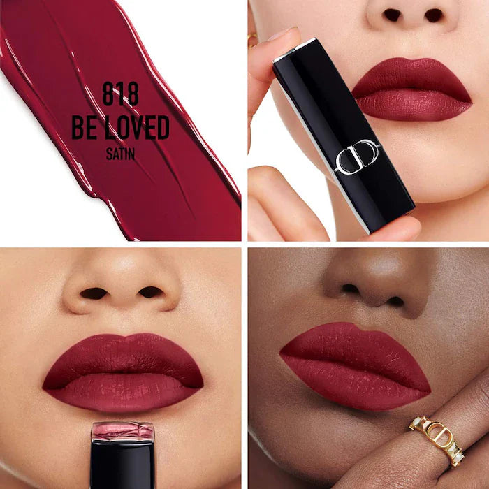 DIOR  Rouge Dior Refillable Lipstick- 818 BE LOVED