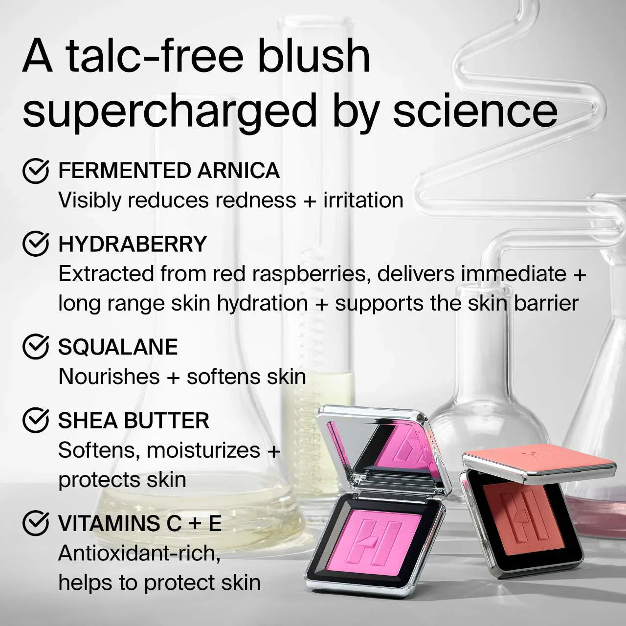HAUS LABS BY LADY GAGA - Color Fuse Talc-Free Blush Powder With Fermented Arnica | 5 g - Medaid International